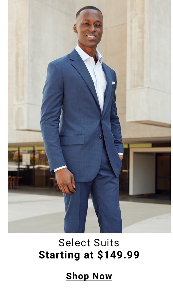 Shop suits starting at 149 99