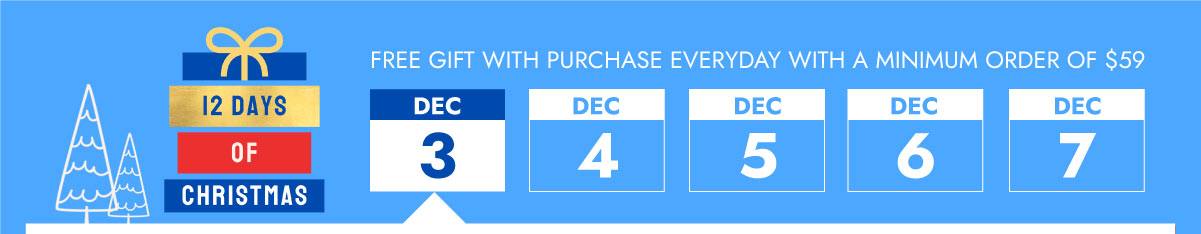 12 DAYS OF XMAS STARTS TODAY!