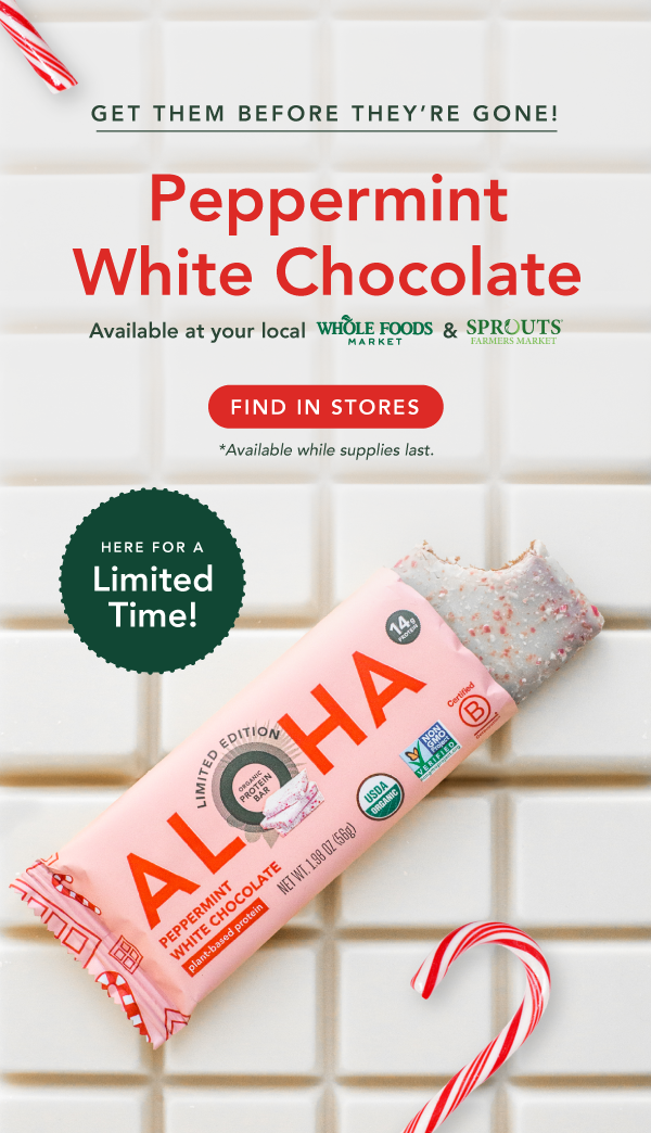 Aloha Find Peppermint White Chocolate Near You📍 Milled