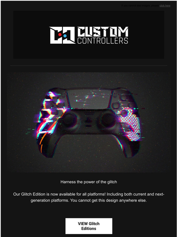 Custom Controllers 👾 Glitch edition custom controllers Milled