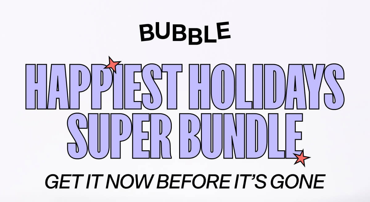 Happiest Holidays Super Bundle bubble skincare｜TikTok Search