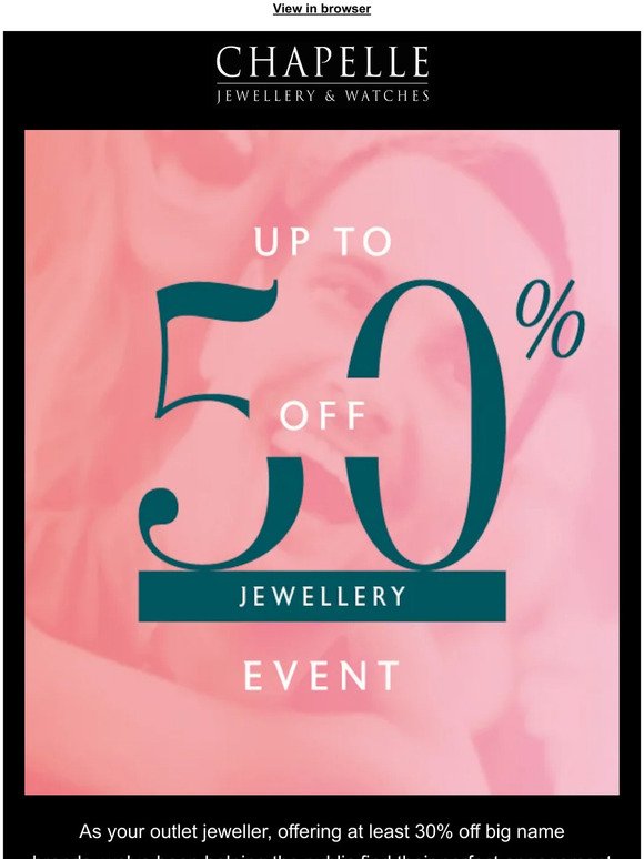 Get Christmas sorted with our Big Jewellery Event 🎁