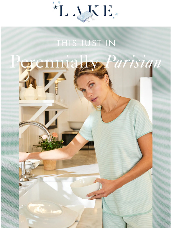 LAKE New styles in our bestselling color Milled