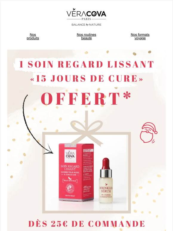 On vous explique comment obtenir votre Soin Regard Lissant en cadeau ! 🥰😉