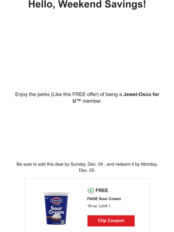 Get your FREE offer before it's gone!