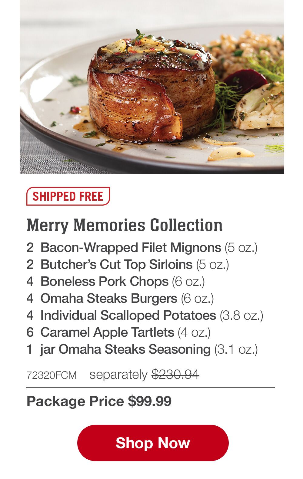 Omaha Steaks: Can we tempt you with $99 packages & FREE shipping? | Milled