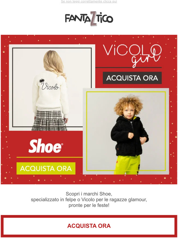 Christmas Time: Shoe e Vicolo solo per te!