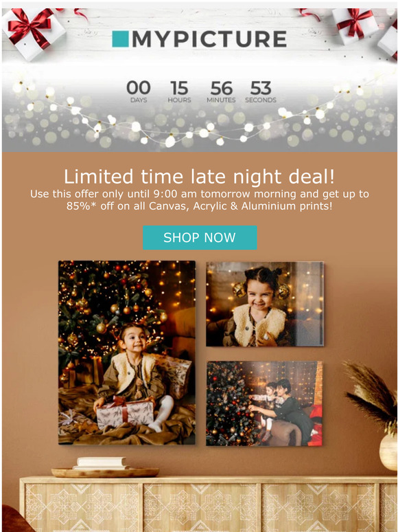 Evening Flash Sale! Up to 85% off
