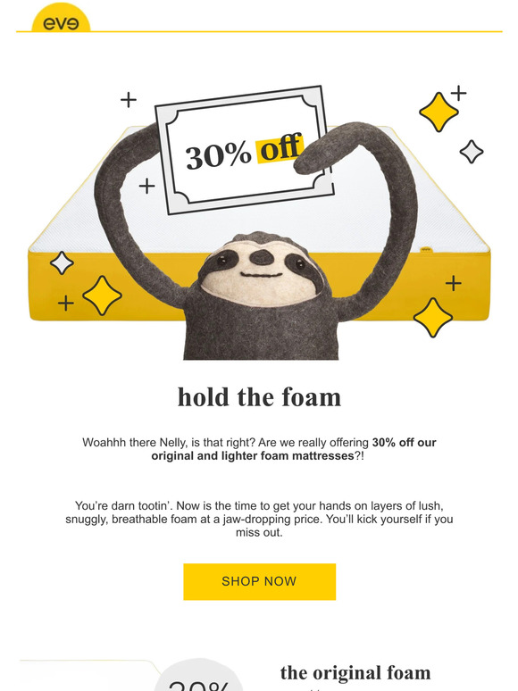 no FOMO, just foamo