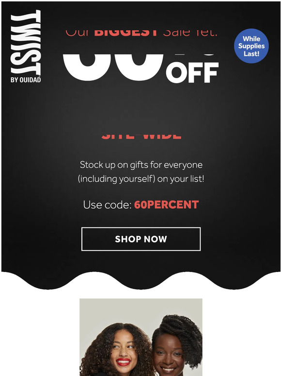 60% OFF site-wide...🧴 going fast!