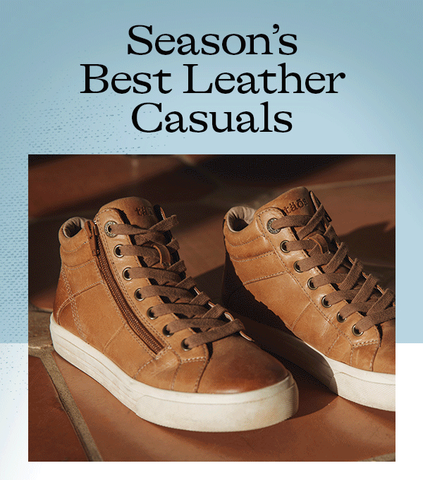 Taos Footwear Hot Styles for All Seasons! Ontrend Leather Sneakers 🎁 Milled