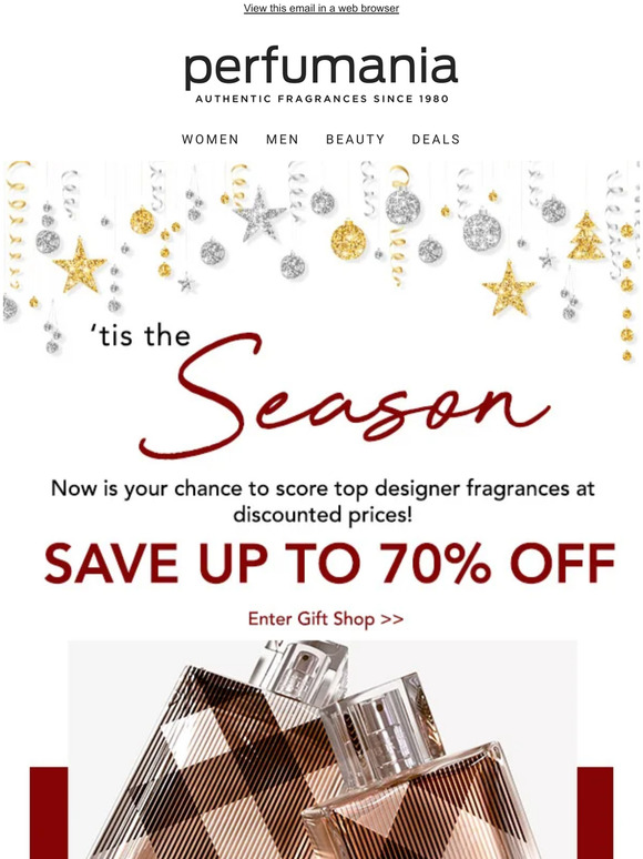 🎄 'Tis the Season | Save up to 70%