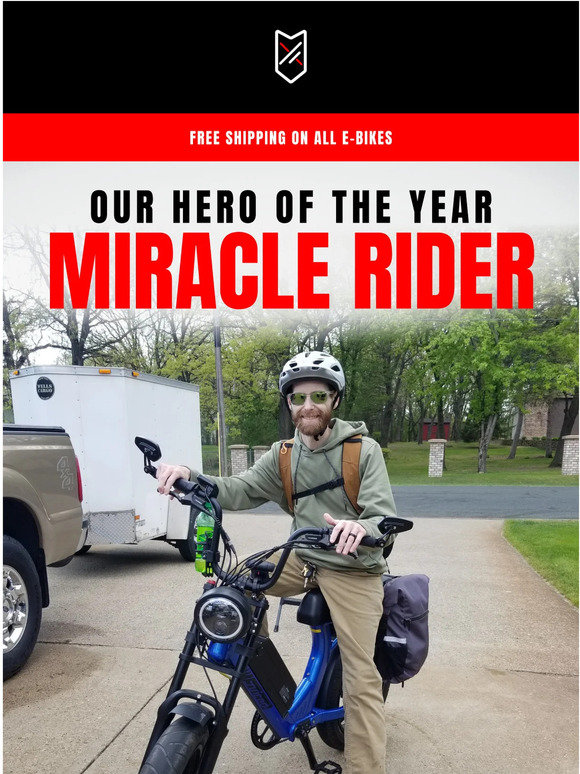 Juiced Bikes A true holiday hero 🤘⚡ Milled