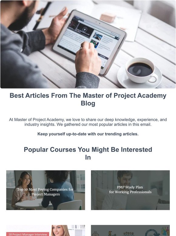 Master Of Project Academy: 📕 The Complete Guide For Your Career | Milled