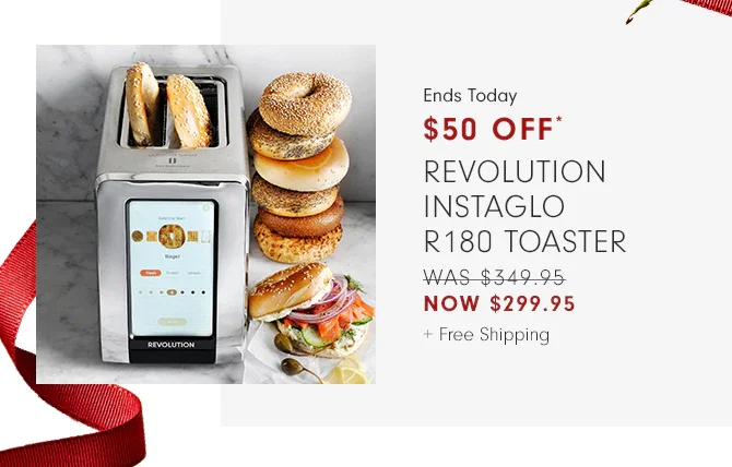 $50 off* Revolution instaglo r180 Toaster - Now $299.95 + Free Shipping