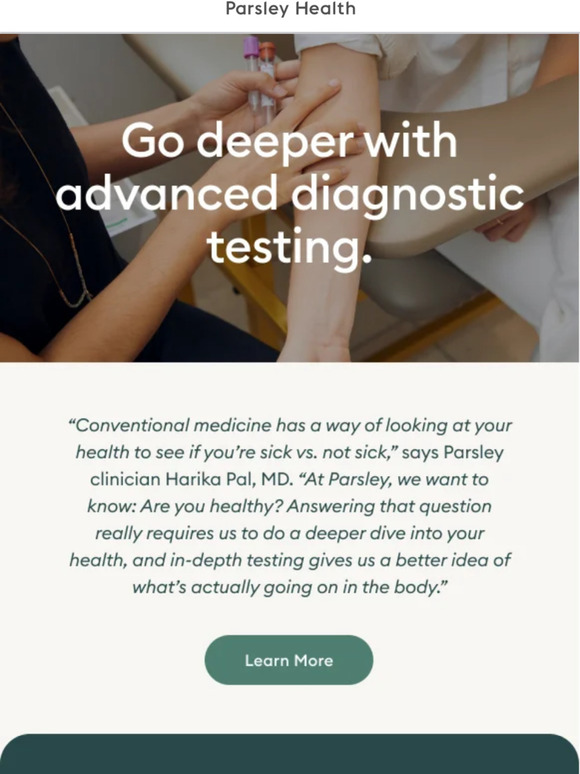 Parsley Health What’s causing your symptoms? Milled