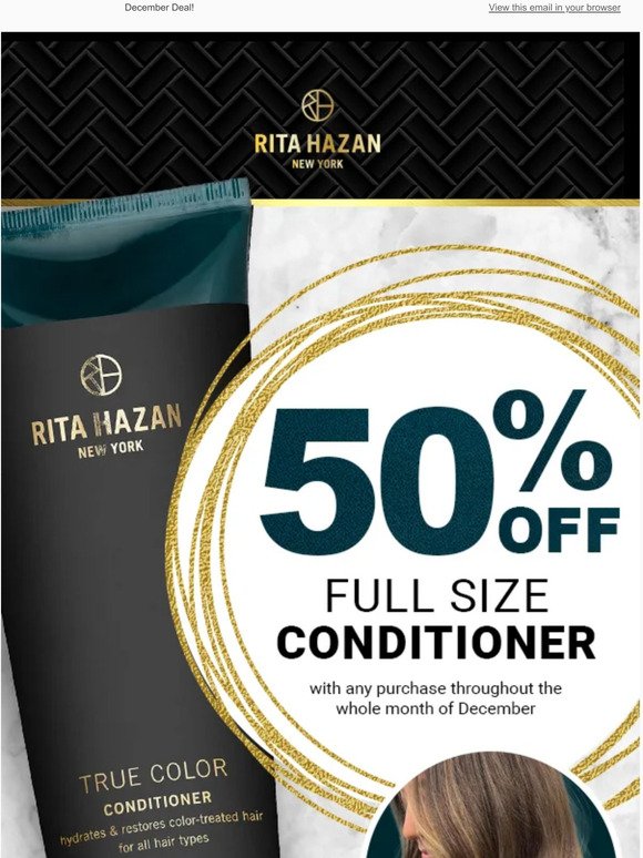 Save 50% Off Conditioner!