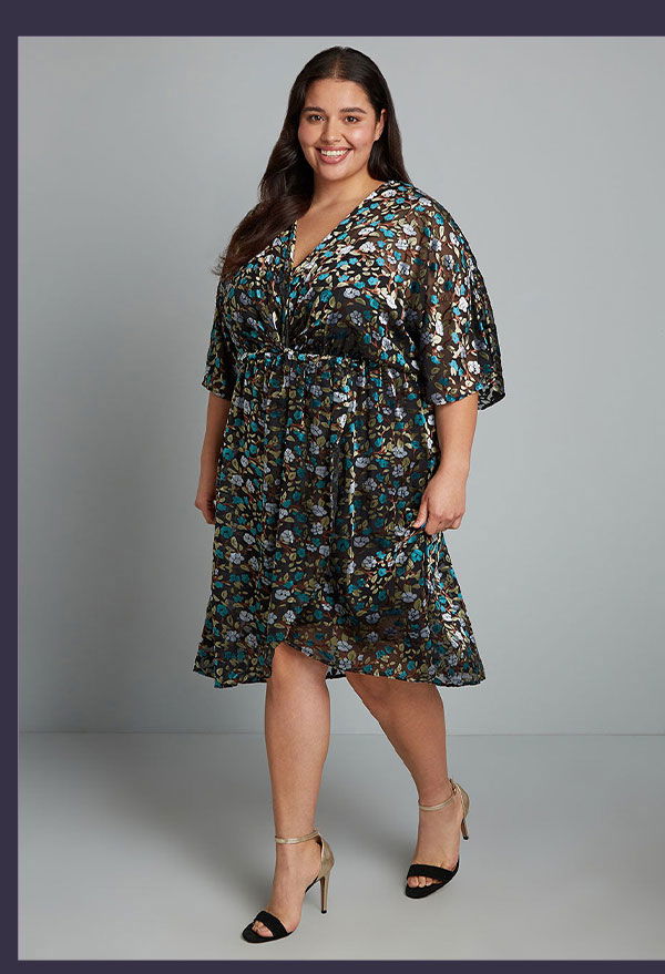 Dramatic Depths Velvet Dress