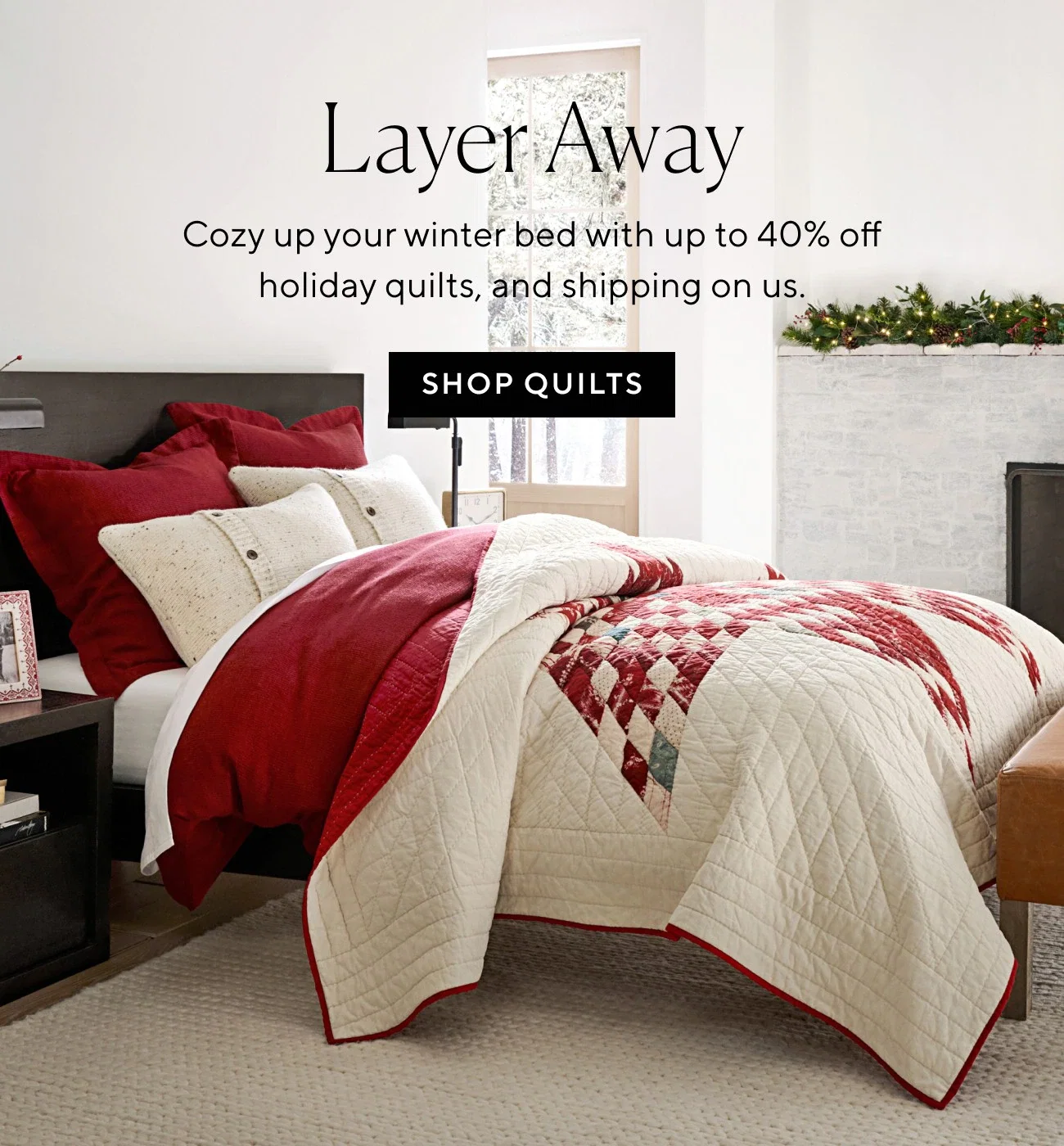 Pottery Barn Quilts we love, now on sale. Milled