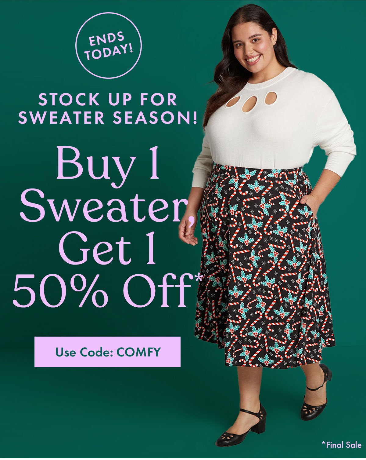 Stock Up For Sweater Season! | Buy 1 Sweater, Get 1 50% Off