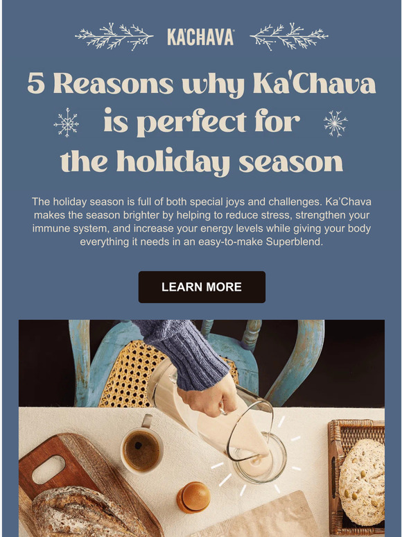 Ka Chava US 5 Reasons Ka Chava Is Perfect For The Holiday Season   C@2x 