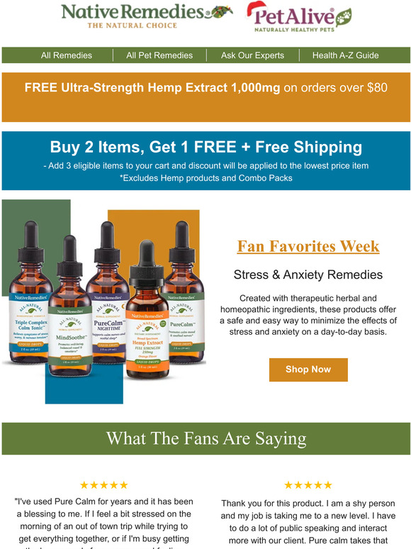 Native Remedies to Fan Favorites Week š Milled