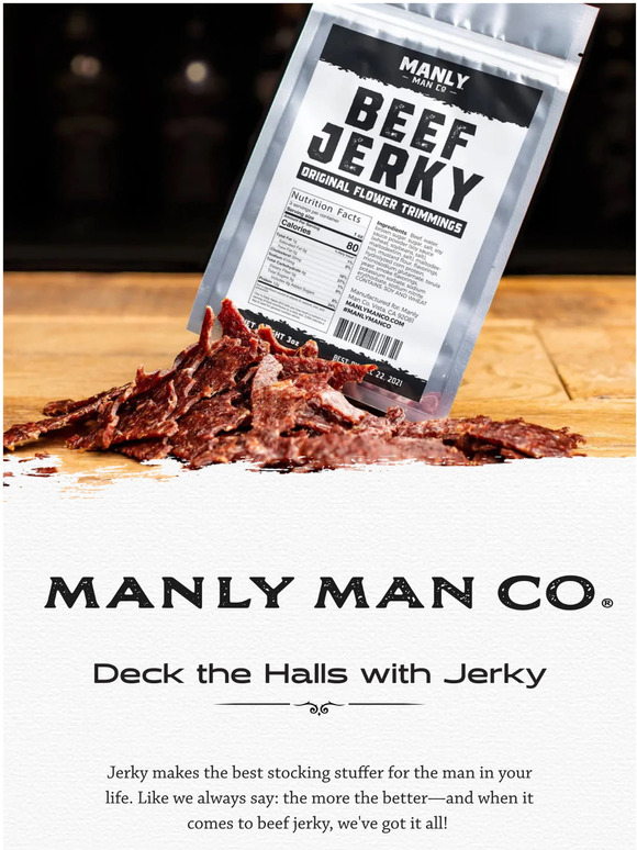 Manly Man Co. The Best Jerky Tactical X-mas Stocking Kit