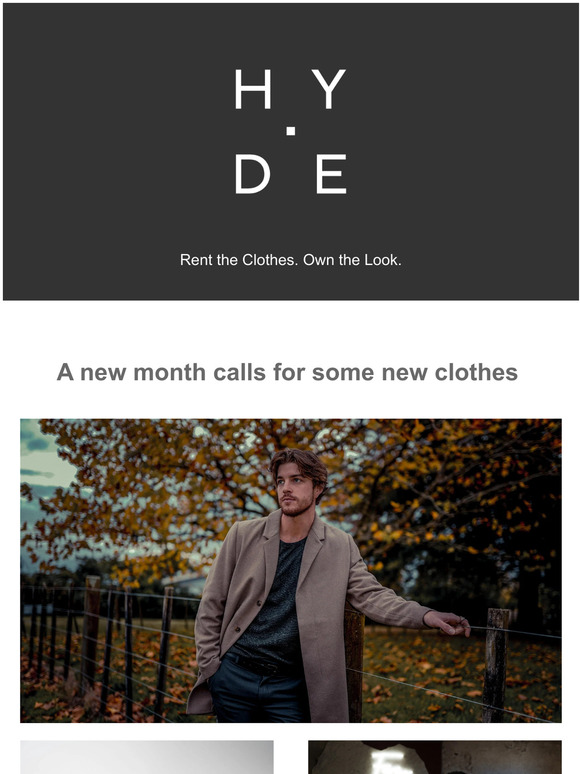 New month, new wardrobe?