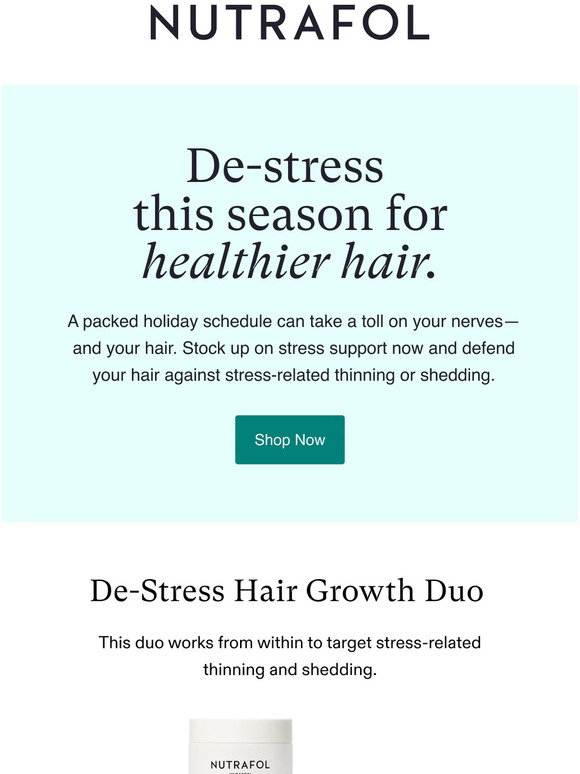 Nutrafol What is seasonal hair shedding? Milled