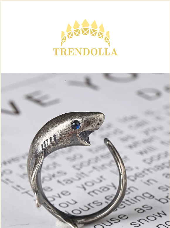 Shark Ring: Meaning and Symbolism(Christmas Sales! Buy 3, get 50% off!)