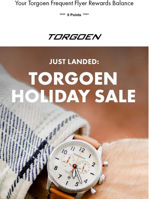 Just Landed: Holiday Sale