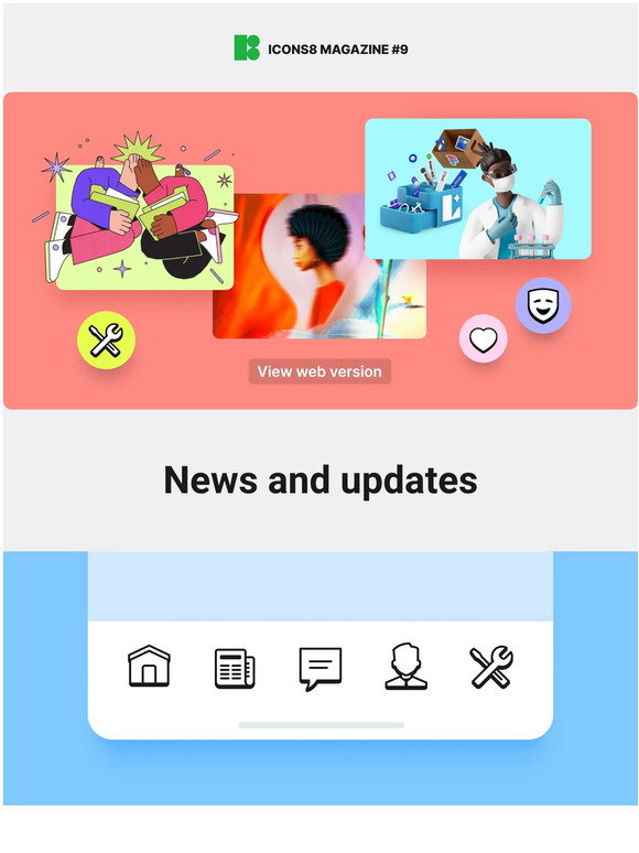 Icons8: Import from Figma to Lunacy, new animations, and badge-styled ...