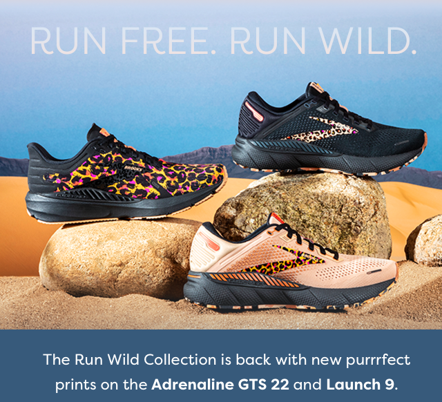 RUN FREE. RUN WILD. | THE RUN WILD COLLECTION IS BACK WITH NEW PURRRFECT | PRINTS ON THE ADRENALINE GTS 22 AND LAUNCH 9.