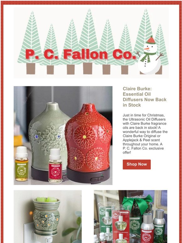 Claire Burke Great Gift Ideas! Buy Now.