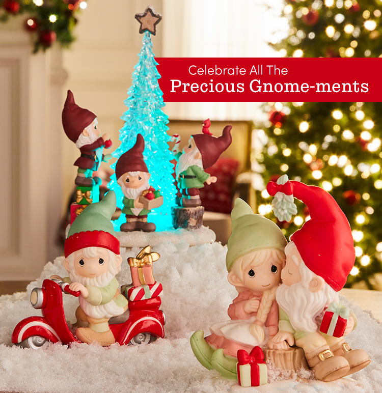 Precious Moments: GNOME-body Does Christmas Like Precious Moments | Milled