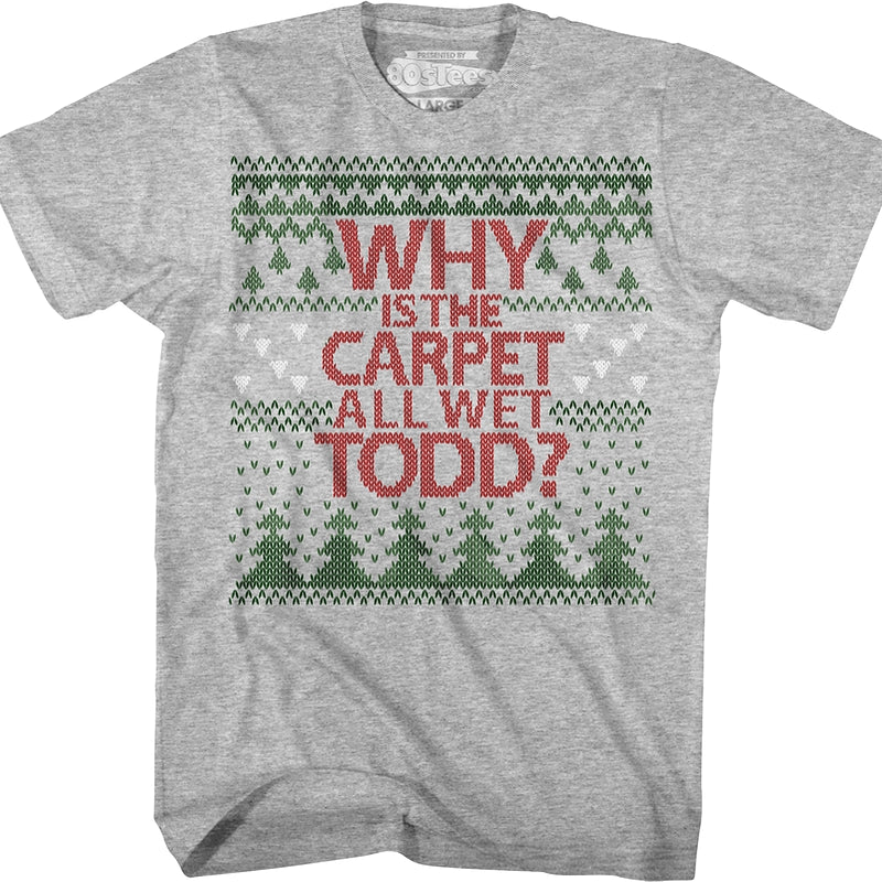 80sTees Why is the carpet all wet Todd? Milled