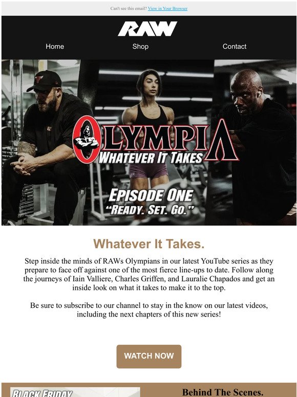 New Olympia Prep Series 🎥 Watch Now!