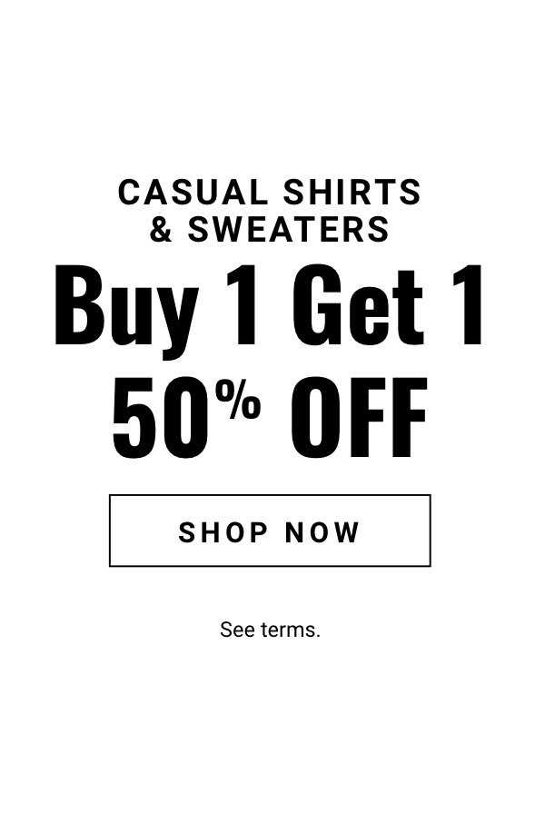 Casual wear buy 1 get 1 50 percent off