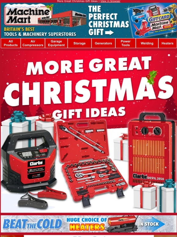 Machine Mart Even More Great Christmas Gift Ideas for 2022! Milled