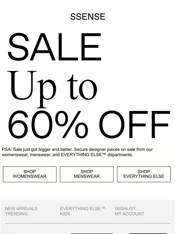 Up to 60% Off: Shop Higher Markdowns