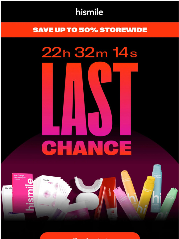 Less than 24 hours to go...