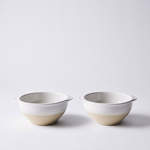 French Ceramic Breakfast Bowls