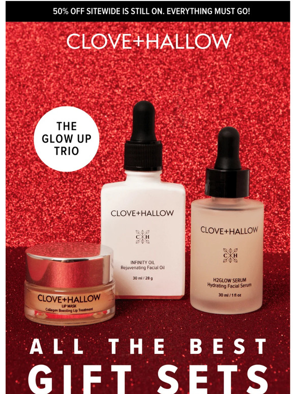 Half Off All Gift Sets 😱