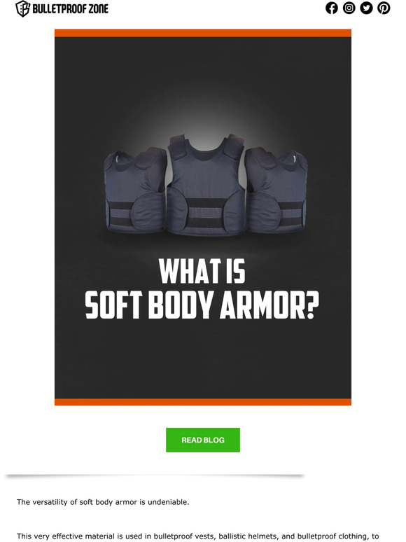 Bulletproof Zone What you should know about Soft Body Armor Milled