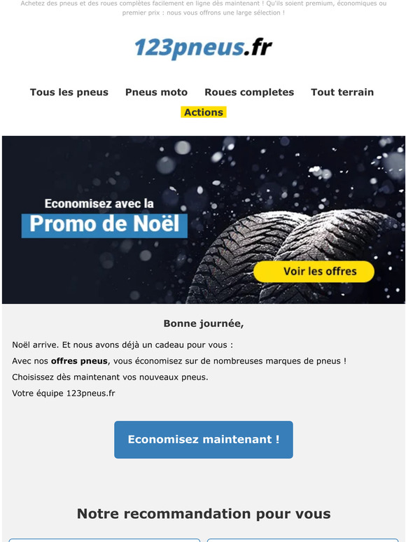 Faites des économies dès maintenant avec nos promos de Noël !