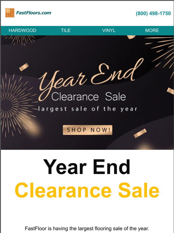 FastFloors -  Year End Clearance Sale