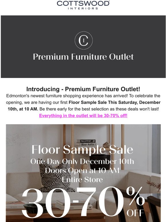 Introducing Our New Location - Premium Furniture Outlet