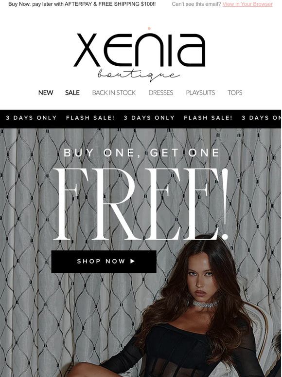 ✨ BUY 1, GET 1 FREE ABSOLUTELY EVERYTHING ✨