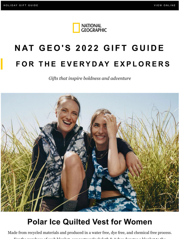 National Geographic Your Nat Geo Holiday Gift Guide Milled