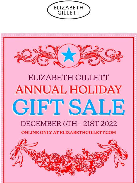Annual Holiday Gift Sale